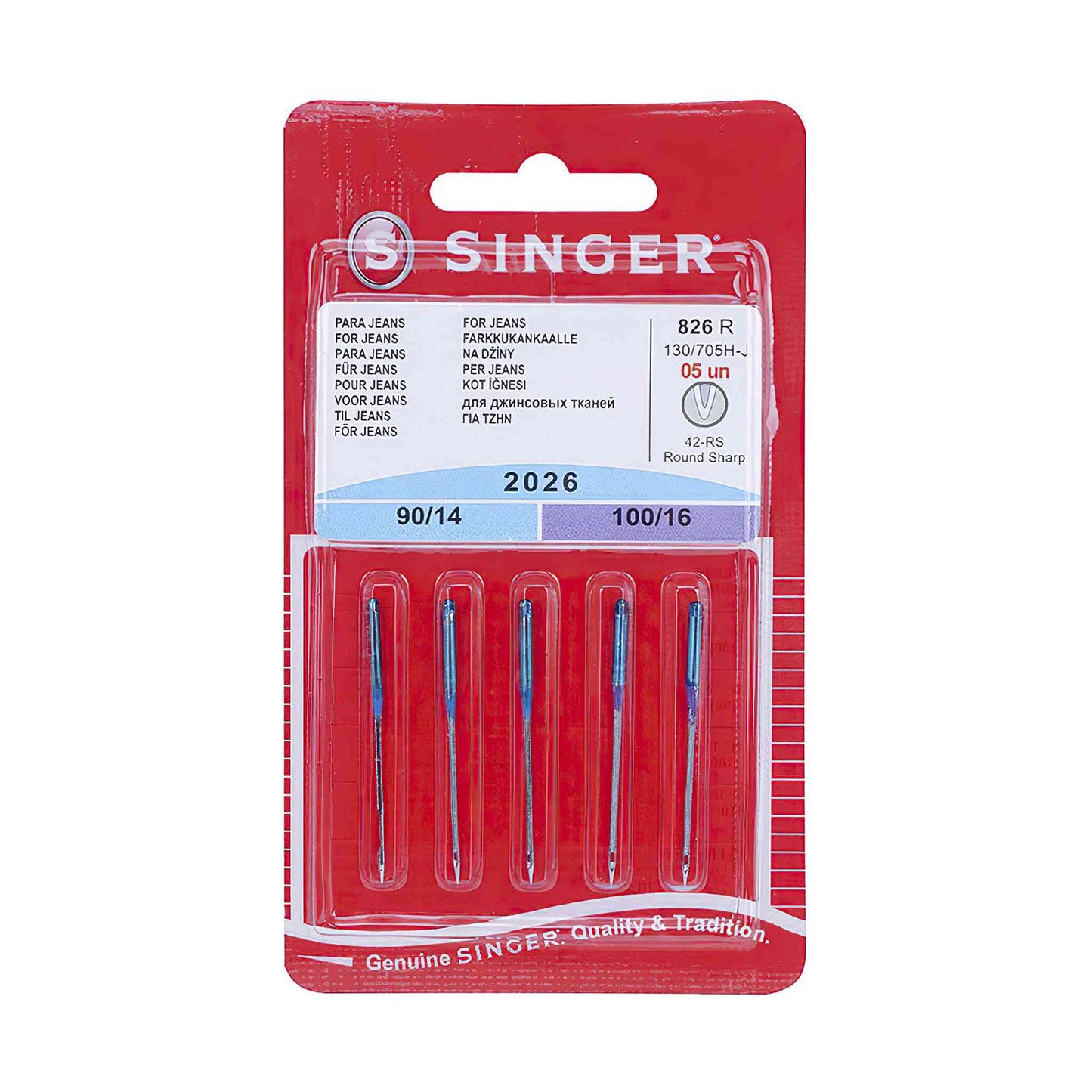 Buy SINGER 2108 Denim Machine Needles, Size 100/16, 3-Pack, 16 3/Pkg Online  at Lowest Price Ever in India | Check Reviews & Ratings - Shop The World